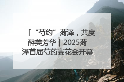 “芍约”菏泽，共度醉美芳华｜2025菏泽首届芍药赛花会开幕，103家企业参赛