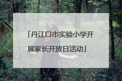 丹江口市实验小学开展家长开放日活动
