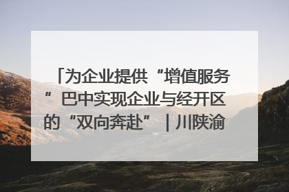 为企业提供“增值服务”巴中实现企业与经开区的“双向奔赴”｜川陕渝网络名人巴中行