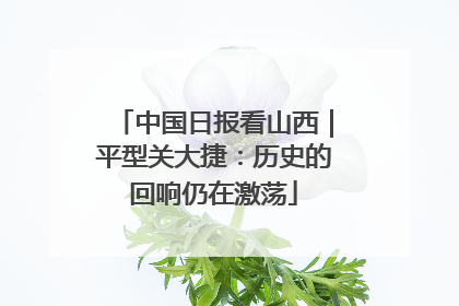 中国日报看山西｜平型关大捷：历史的回响仍在激荡