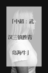 中超：武汉三镇胜青岛海牛