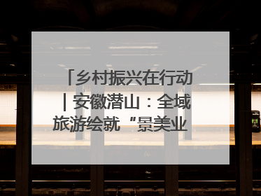 乡村振兴在行动｜安徽潜山：全域旅游绘就“景美业兴民富”新画卷