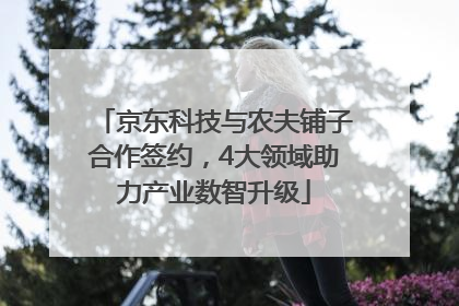 京东科技与农夫铺子合作签约，4大领域助力产业数智升级