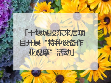 十堰城投东来居项目开展“特种设备作业观摩”活动