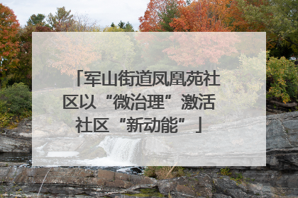 军山街道凤凰苑社区以“微治理”激活社区“新动能”