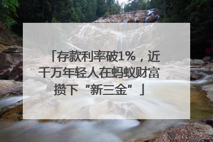 存款利率破1%，近千万年轻人在蚂蚁财富攒下“新三金”