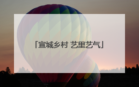 宣城乡村 艺里艺气