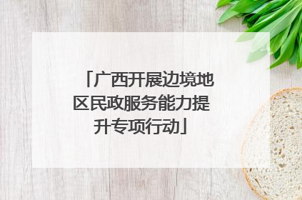 广西开展边境地区民政服务能力提升专项行动