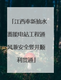 江西奉新抽水蓄能电站工程通风兼安全竖井顺利贯通