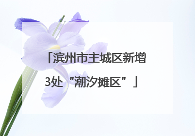 滨州市主城区新增3处“潮汐摊区”