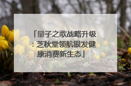量子之歌战略升级：芝秋堂领航银发健康消费新生态
