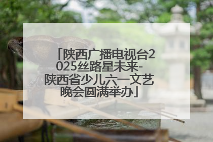 陕西广播电视台2025丝路星未来-陕西省少儿六一文艺晚会圆满举办