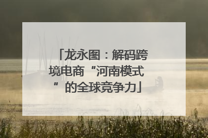 龙永图：解码跨境电商“河南模式”的全球竞争力